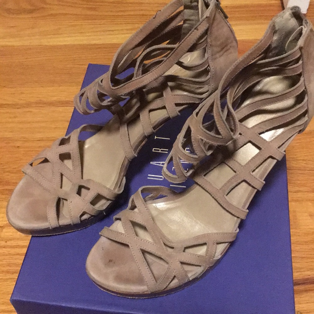 Stuart Weitzman Array Woven Platform - image 2